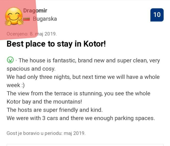 Apartments Marko Maros Котор Экстерьер фото